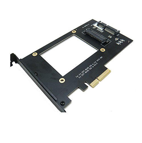 Adaptador Micro SATA U.2 SFF-8639 NVMe SSD a PCI-e 4X