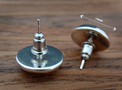 Orecchini da donna unisex con simbolo di teschio