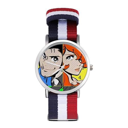 ルパン三世 4時計 腕時計 うで時計 ビジネス腕時計 お祝い プレゼント 贈り物 男女兼用 新学期 誕生日 入学 通学 入園 通園