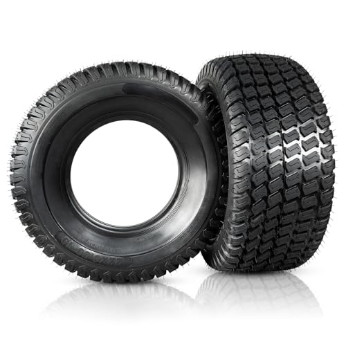 PROPARTS 22x9.50-10 Lawn Mower Tires - 4 Ply 22x9.5-10 Tire for Garden & Tractor, 1680lbs Capacity, Fits Grass Mud Hilly Terrain, Set of 2