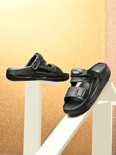 Image of DOCTOR HEALTH SUPER SOFT Men's Sports Sandals | Lightweight EVA Sandals with Back Strap | Anti-Skid Cushioned Comfort Outdoor Casual Walking Sandals