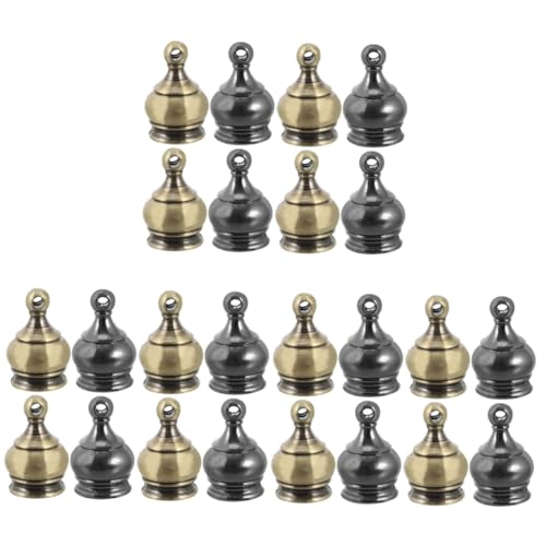 Capuchones y tuercas QYYZTQY de zinc, 24 piezas para lámparas de mesa y pie