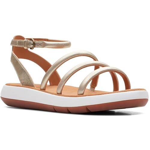 Sandales en cuir Clarks Jemsa Style chaussures plates été femme