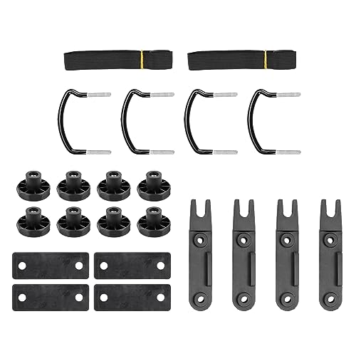 Fixer un coffre de toit sans rayure grâce aux clips en U de voiture