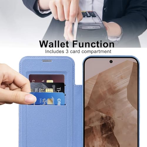 Étui de protection Google Pixel 8A 5G en cuir synthétique de qualité supérieure - 2