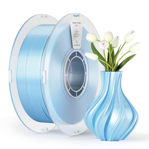 kexcelled PLA Silk Seide Filament 1,75 mm, Shiny Gloss 3D Drucker Filament, Maßgenauigkeit +/- 0,03...