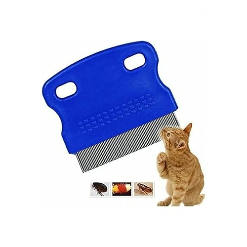 Kedi Köpek Bit ve Pire Tarağı, Evcil Hayvan Pratik Bit ve Pire Toplayıcı Tarak