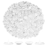 100 Sets of White Snaps: Get 400 pieces of high-quality T5 plastic snaps (100 complete sets: 200 caps, 100 studs, 100 sockets). The diameter of the cap is approximately 0.47" (12 mm) , Ideal for layers of fabric under 2mm thick. Secure & Durable Snap...
