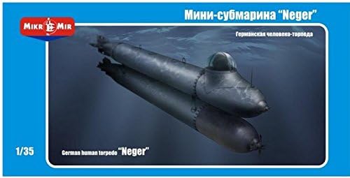Micro-Mir 1:35 German Human Torpedo 'Neger' Model Kit