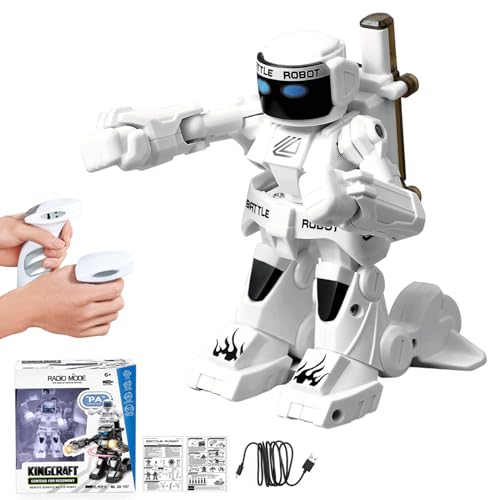 Juguetes De Boxeo Robot Controlados A Distancia Para Niños | Robot De Lucha De 2.4 GHz Con Luces LED Que Cambian De Color | Juego De Lucha Interactivo Y Recargable Para Niños Y Niñas | Juguete De Dive