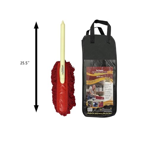 California Car Duster Heritage Car Duster with Plastic Handle and Cotton Mop 86243 Lifts and Removes Dust by California Car Duster - Image 6