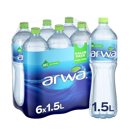 Arwa Bottled Drinking Water 6pcsx1.5L pack