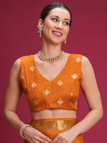 Image of AKHILAM Women's Mysore Silk Ombre Woven Design Saree With Unstitched Blouse Piece (KUSUM4101 NSM Parent)