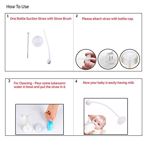 Image of Safe-O-Kid (3 cm) Straw with Accessories - Easy Drinking Solution for Kids | Home Essential - Assorted