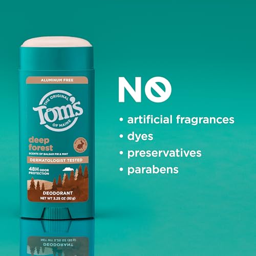 Tom’s of Maine Deep Forest Natural Deodorant, 3.25 oz (2 Pack) by Tom's of Maine - Used condition - Image 7