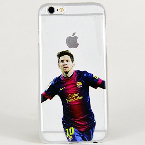 Messi Barcelona iPhone 6/s Graphic Image Transparent Cell Phone Protective Case (Transparent, iPhone 6s)