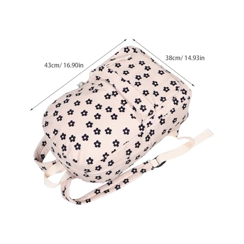 Mochila de corderoy para mujer ifundom con compartimento de portátil 2