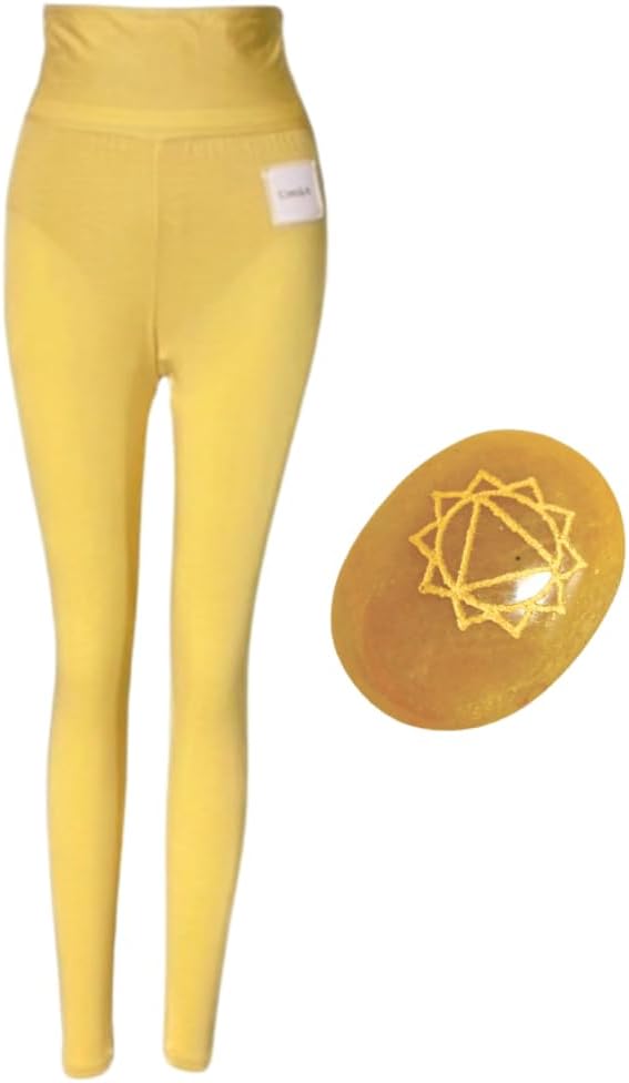 [UrmikA] うるみか 第3チャクラを整えるレギンス 天然石付き S/M/Lサイズ