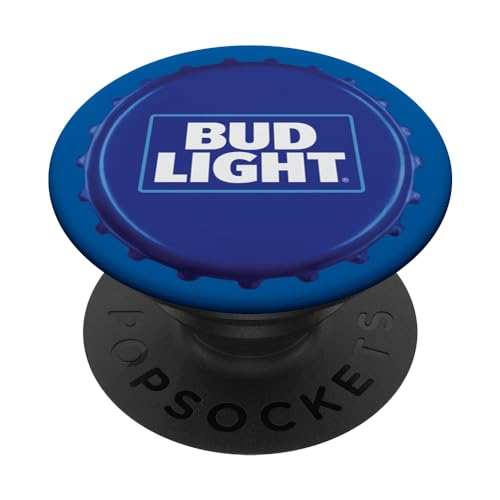 Bud Light Beer Cap PopSockets Stand for Smartphones & Tablets PopSockets Adhesive PopGrip