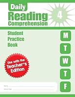 Daily Reading Comprehension, Grade 4 Student Workbook 1629385158 Book Cover