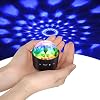 Yikanwen Mini-discobol, met stembediening, disco, feestverlichting, podiumverlichting, effectlicht, DJ, stroboscoop, bal met spiegels en glittereffect voor feesten, kinderen, verjaardag, club
