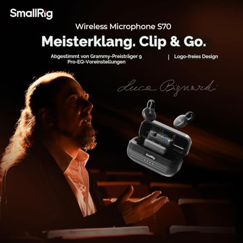 SMALLRIG S70 Wireless Microphone (2 RX+ 2 TX + Ladeschale) - 5715 – Ansicht 3