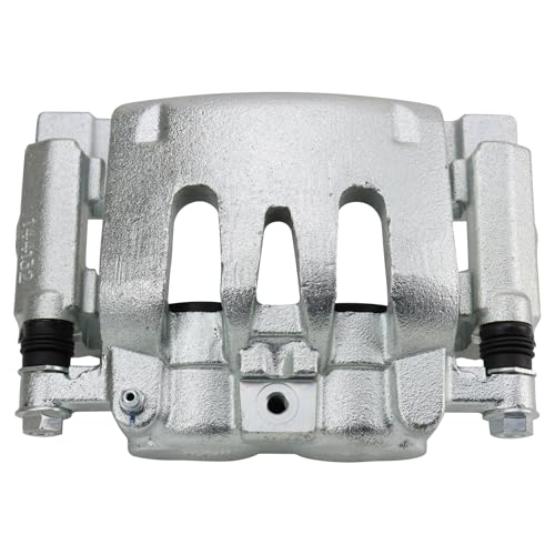 Image of TRQ Rear Right Brake Caliper w /Bracket Passenger Side | For 2006-2012 Ford F-250 Super Duty F-350 Super Duty
