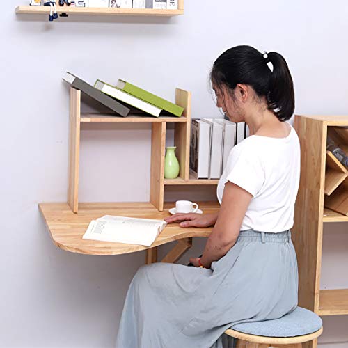 Table pliante murale en bois pour optimiser votre espace bureau