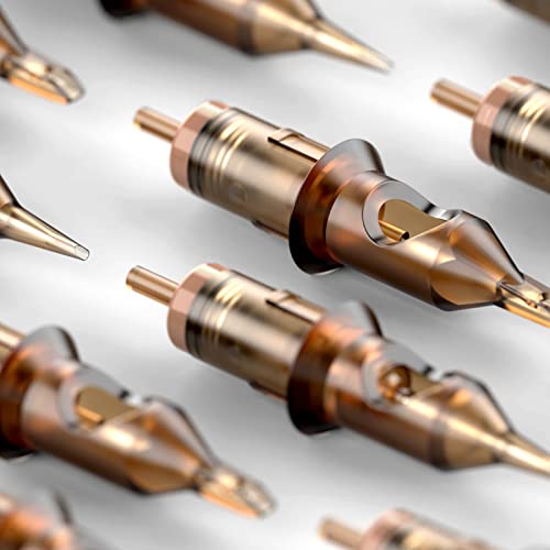 Tattoo Cartridge Needles 50Pcs Assorted Disposable Tattoo Needles Curved/Round Magnum Shader Soft Edge Mixed 7Rm 9Rm 11Rm 13Rm 15Rm(#10 Bugpin Rm) En02-50Kit-T #TOP7