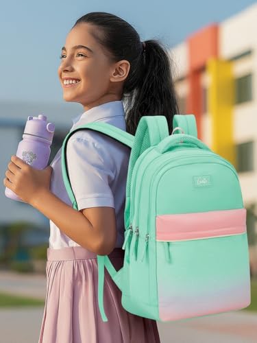 Image of Genie 17 inch Laptop Backpack for Women & Girls | Spacious Office, College & Travel Bag | Water Resistant, Multi-Compartment with Padded Laptop Sleeve