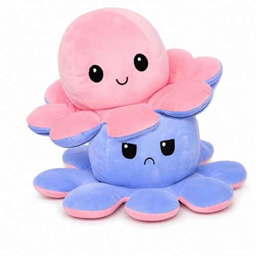Image of Purple Octopus 18cm | Ultra Soft Plush Stuffed Toy | Cute Hugging Pillow | Gift for Kids Boys Girls