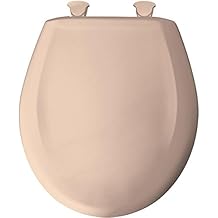 Bemis 200SLOWT 643 Lift-Off Plastic Round Slow-Close Toilet Seat, Desert Bloom