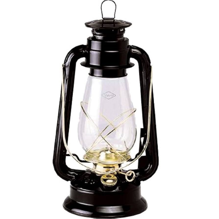 Amazon.com : Dietz #20 Junior Brass Trim Oil Lantern, Black