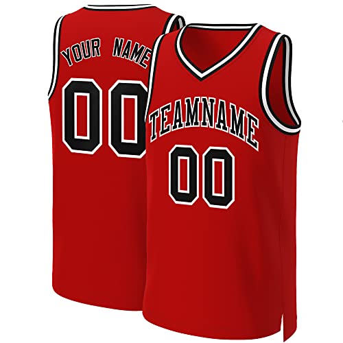 Custom Basketball Jerseys for Men Youth 90s Hip Hop Sports Shirts Stitched or Printed Personalized Name Number Logo