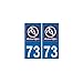 73 Savoia Rodano ALPI nuovo logo adesivo piano cottura