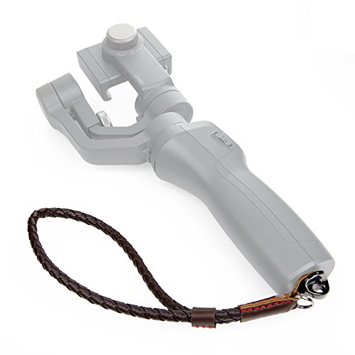 Anbee - Correa de piel sintética trenzada para DJI Osmo Mobile 2