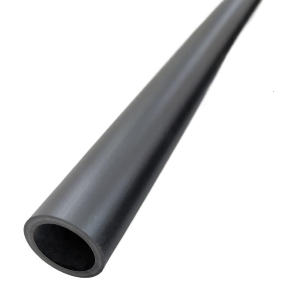 Tubes Fibre De Verre Noir 10 Pièces - 500mm De Long, 8x6mm, Pour Tuteurs Plantes - 10