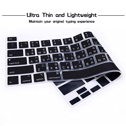 Funda para teclado de silicona premium que protege tu MacBook Pro 16 de salpicaduras y polvo 5