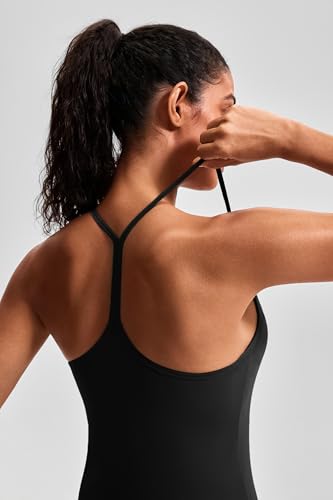 JOYSPELS Workout Tank Tops for Women with Built in Bra Racerback Athletic Camisole Sports Shirts3