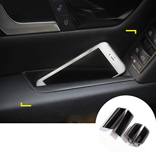 Storage Box for Benz C Class W204,Interior Car Door Organizer Tray for Mercedes-Benz C Class W204 S204 Accessories 2007-2013,Door Decoration