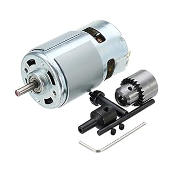 775 Motor Dc 12 24v Electric Drill With Drill Chuck For Polishing Drilling Cutting Amazon In Industrial Scientific