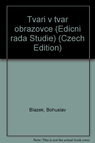 Tva´r?i´ v tva´r? obrazovce (Edic?ni´ r?ada Stu... [Czech] 8085850117 Book Cover