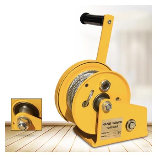 Polipasto manual auto-bloqueo 1200LBS acero inox miniatura 2