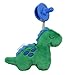 Itzy Ritzy Pacifier & Lovey Set; Detachable Plush Fox & Coordinating Blue Silicone Pacifier; Ideal for Ages 0 Months & Up, Fox