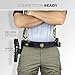 Pro Heavy Duty Competition Holster fits Canik Rival-S (Right-Hand Draw, Black/Black)