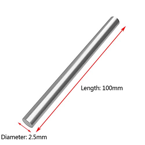 Shoucan Nickel Round Rod Good Antioxidant Activity Suitable For Parts And Machine Manufacturing,Length 100Mm Diameter 2-14Mm,Diameter 2.5Mm #TOP1