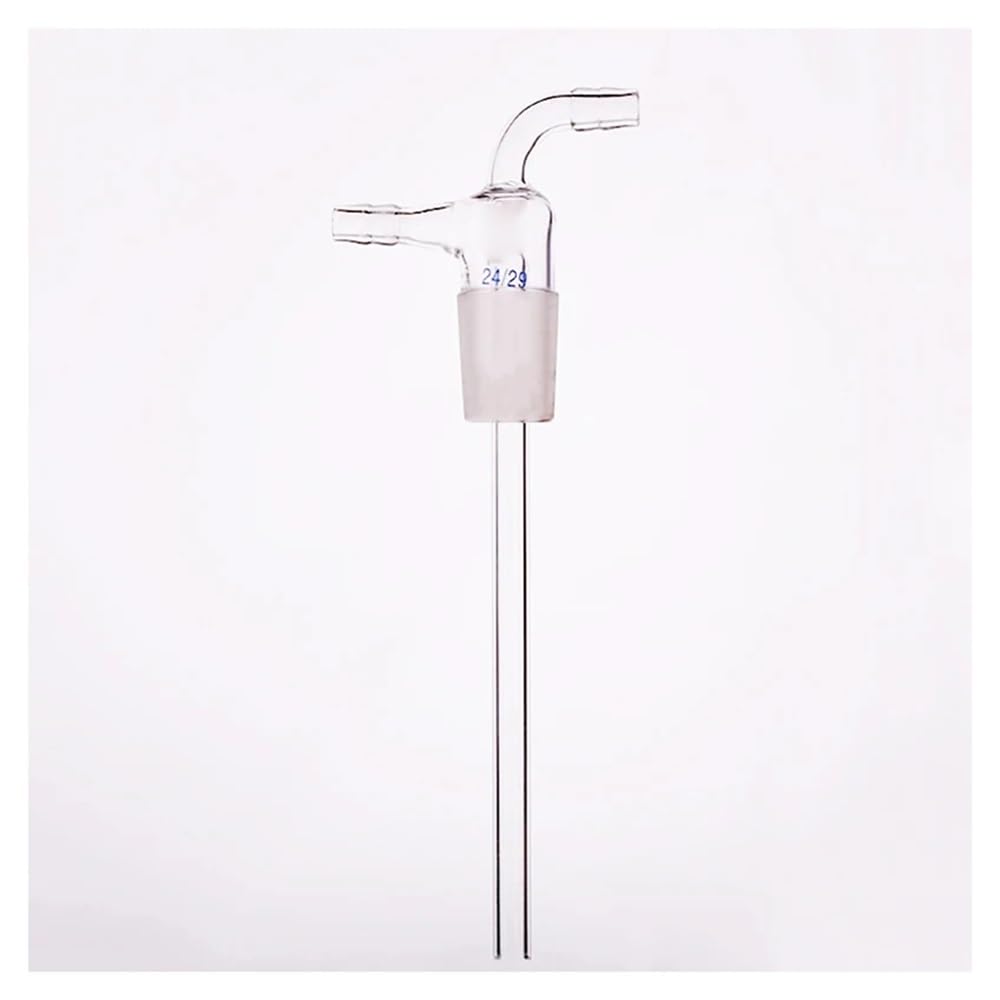 Giunto 24/29 Ugello piccolo Diametro esterno 10 mm Lunghezza tubo inferiore 200 Attrezzature da laboratorio