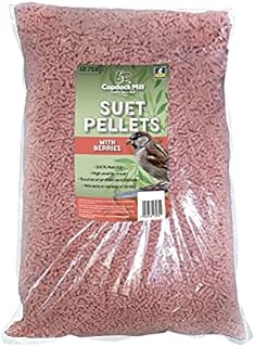 Copdock Mill Suet Pellets with Insects & Seeds Pouch 1kg
