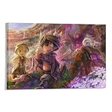 Japanese Anime Made in Abyss Poster Popular Decorative Mural Poster (20) Canvas Painting Poster Wall Art Decorative Picture Prints Modern Decor Framed-unframed 08x12inch(20x30cm)