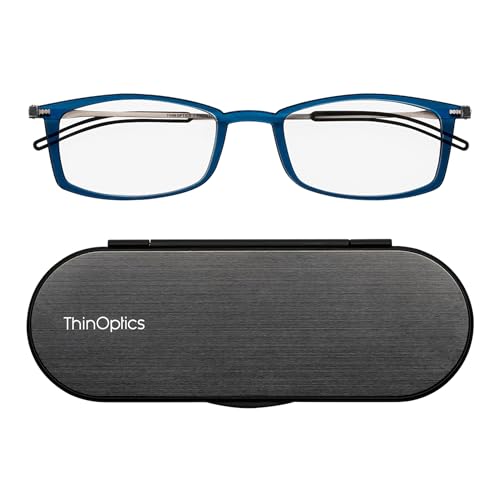 Lunettes de lecture de voyage ThinOptics Brooklyn ultra fines pour lire partout